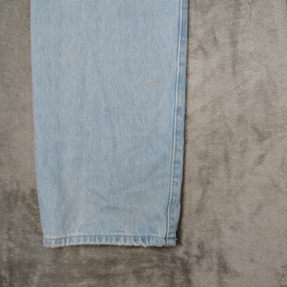 Levis Jeans Women 25x30 Blue 501 90s Premium Denim Light Wash Button Fly Classic - Picture 16 of 16